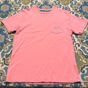 Pink Boys Vineyard Vines Tee